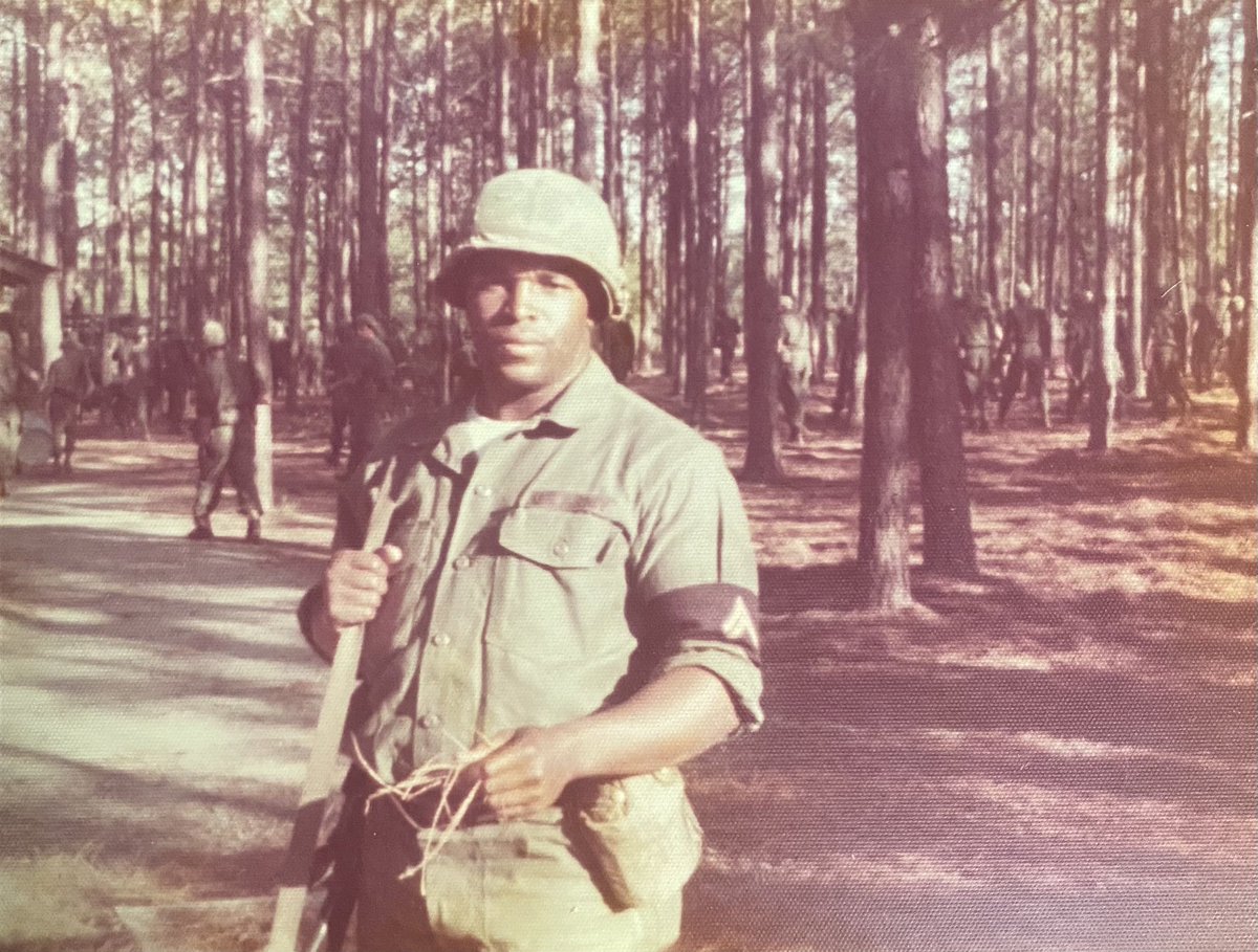 Fun Fact: Me in Basic Training <a href="/fortjackson/">Fort Jackson</a> South Carolina, 1976 Bravo Company #VeteransDay2021 #Veterans #HappyVeteransDay2021