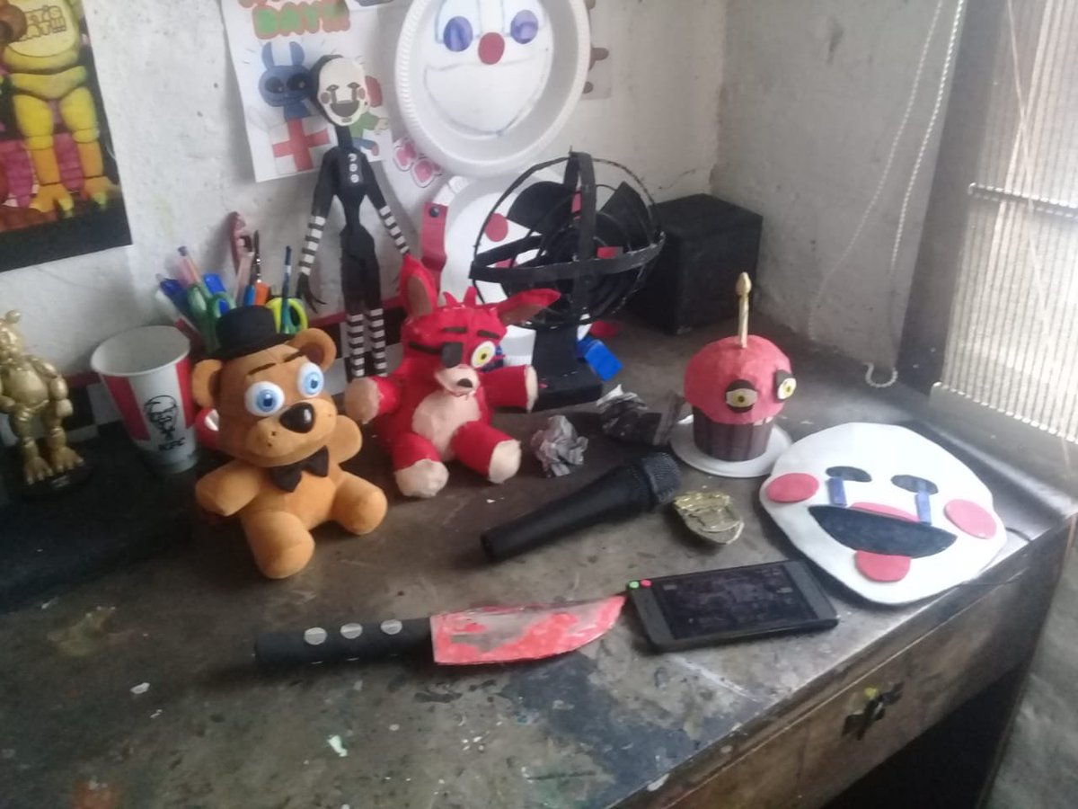 Pablo_2007_Fer's tweet photo. Happy Aniversary FNaF 2 !!!!!
Feliz Aniversario #FNaF2 #FNaF #FNaFfanart #FNaFPF #fanart  #DIY https://t.co/UK2akMMlp6