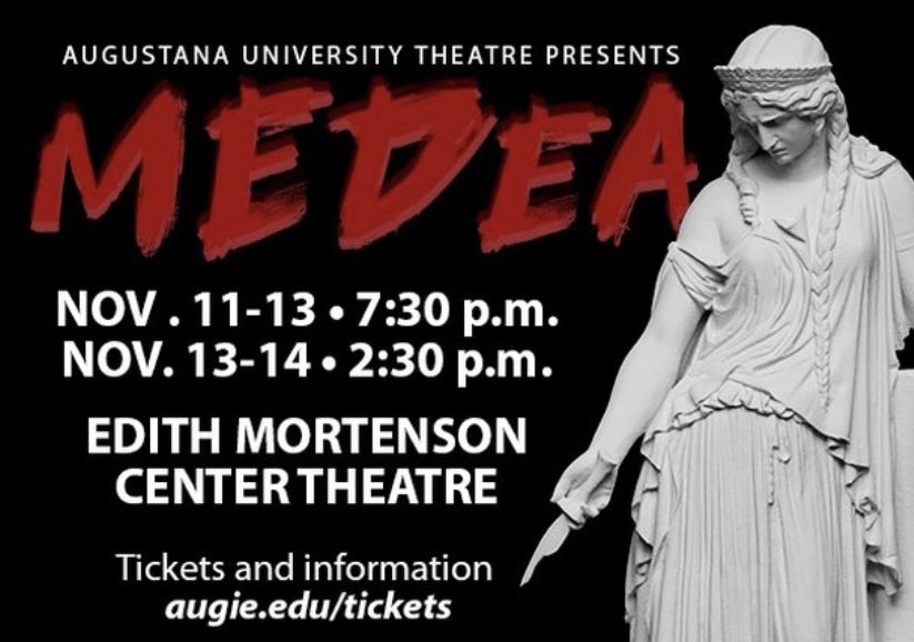 It’s opening night! Join us this weekend for MEDEA in a new translation by @RichardSwanso12!