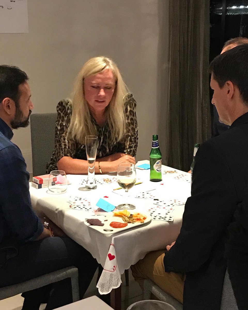 Enjoying our first Bridge Taster eve to raise funds