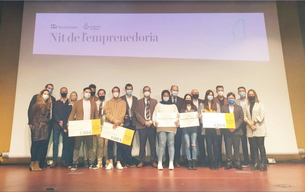 claudiadanesi's tweet photo. Avui hem celebrat la @Nit de l'Emprenedoria, una nit màgica a @TecnoCampus gràcies al @maglari i tots els emprenedors i mecenes que ho han fet possible. Felicitats a tots els guanyadors dels Premis #Creatic https://t.co/QpXB9sgwXF