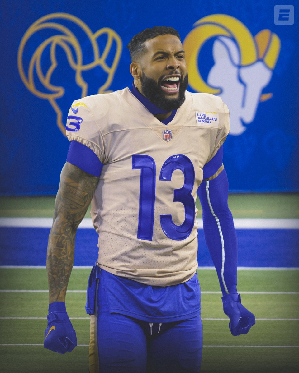 espn's tweet photo. The newest member of the @RamsNFL 😤 https://t.co/Vp0PzYyDGm