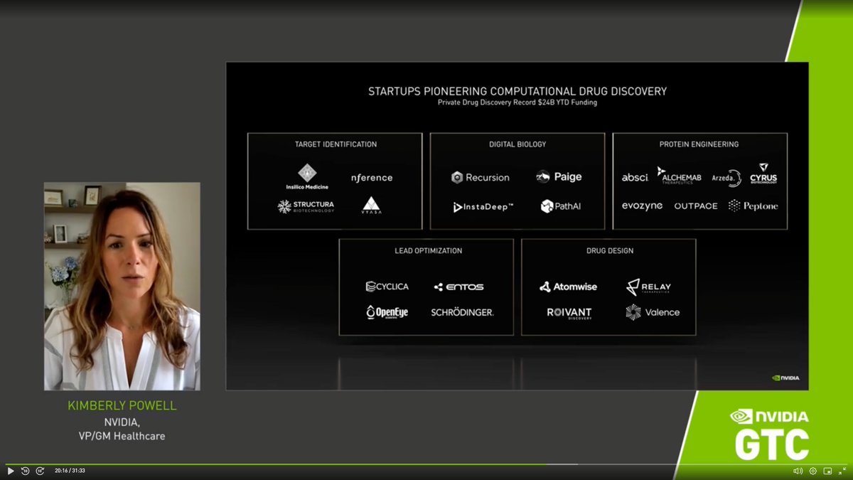 Outpace Bio (@outpacebio) on Twitter photo Thanks to <a href="/NVIDIAHealth/">NVIDIA Healthcare</a> for the shoutout at GTC! Excited to continue our pioneering work in protein design for cell therapies. #GTC21 Thanks to <a href="/NVIDIAHealth/">NVIDIA Healthcare</a> for the shoutout at GTC! Excited to continue our pioneering work in protein design for cell therapies. #GTC21