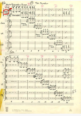 NotationIsGreat's tweet photo. From Bernard Herrmann's soundtrack for the film "Psycho"! 🔪🚿😱 https://t.co/9KxYTrswF8