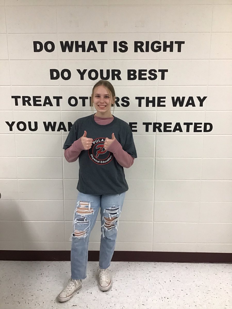 PulaskiPhyEd's tweet photo. Phy Ed Student of the Quarter - Lia
#raiderstrong
⁦@PCSD_PHS⁩ 
⁦@pcsd⁩ https://t.co/9Noh0hE3FK