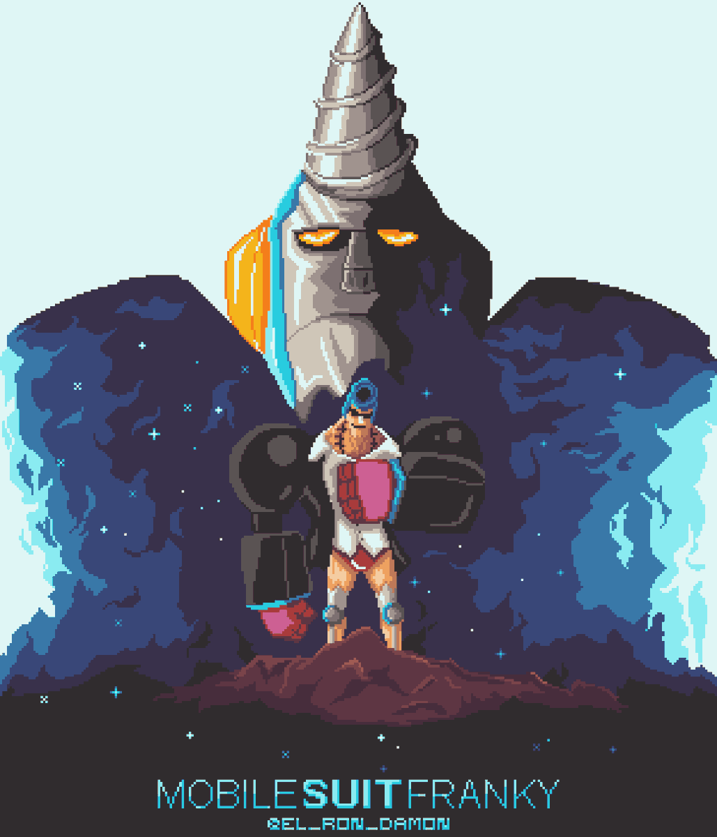 MOBILE SUIT FRANKY: Cutty Flam

#pixelart #ONEPIECE
