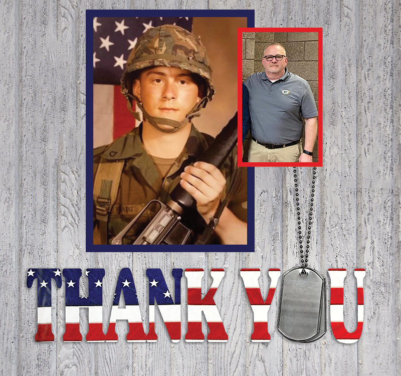 LinmoreLED's tweet photo. Today we honor those who are serving and those who have served our country. Happy Veteran’s Day! We would like to give special recognition to one of our own, Bob Flaig, who served as an E5 Sergeant in the U.S. Army. #veteransday #veteran #service #LinmoreLED https://t.co/7pY0hxtqGa
