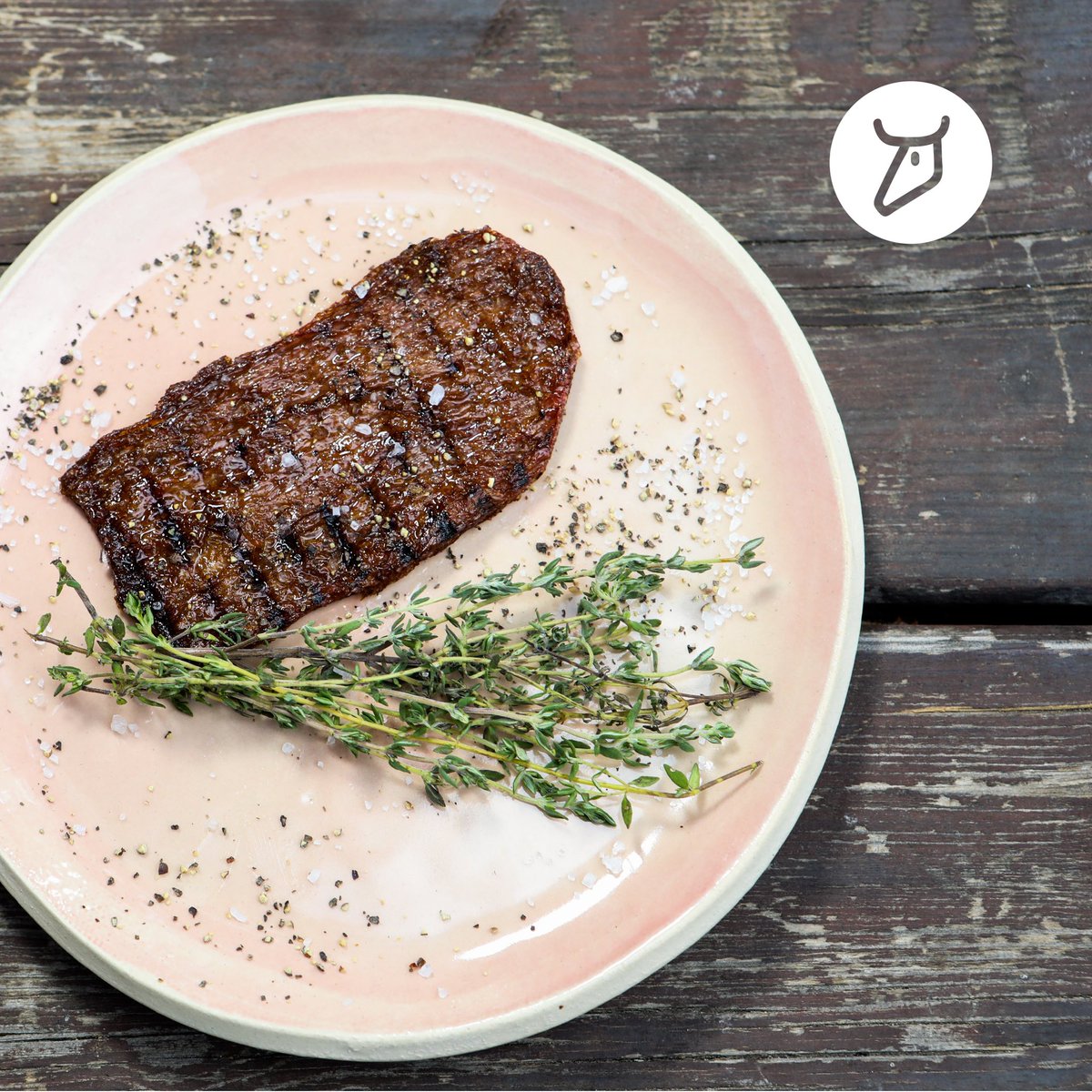 AlephFarms's tweet photo. Our cultivated steaks will make you say CELL yeah! #MeatForEarth https://t.co/qqTXMXD32l