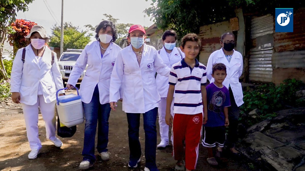 jpmasespanol's tweet photo. Nicaragua inició a desarrollar casa a casa su Programa de Vacunación Voluntaria y Gratuita contra la COVID-19. Este proceso se suma a los  2,519 puntos de vacunación, ferias de salud y al programa Mi Hospital en Mi comunidad que ha habilitado la nación centroamericana. https://t.co/qZLGBBFnUz