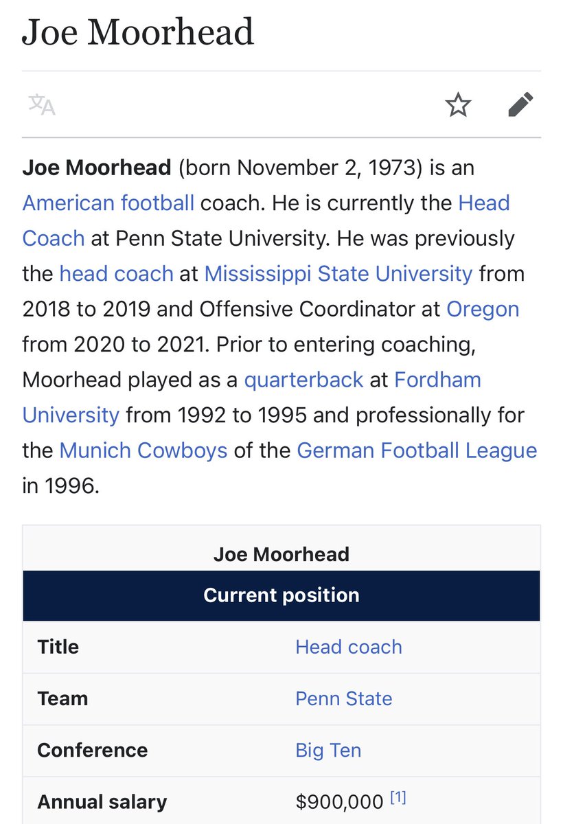 fanmosphere's tweet photo. Who did this? Somebody seems to be ready for Joe Moorhead to take the reins at Penn State. 👀 #PSU #CFP #Oregon https://t.co/H9j5mKIjPZ