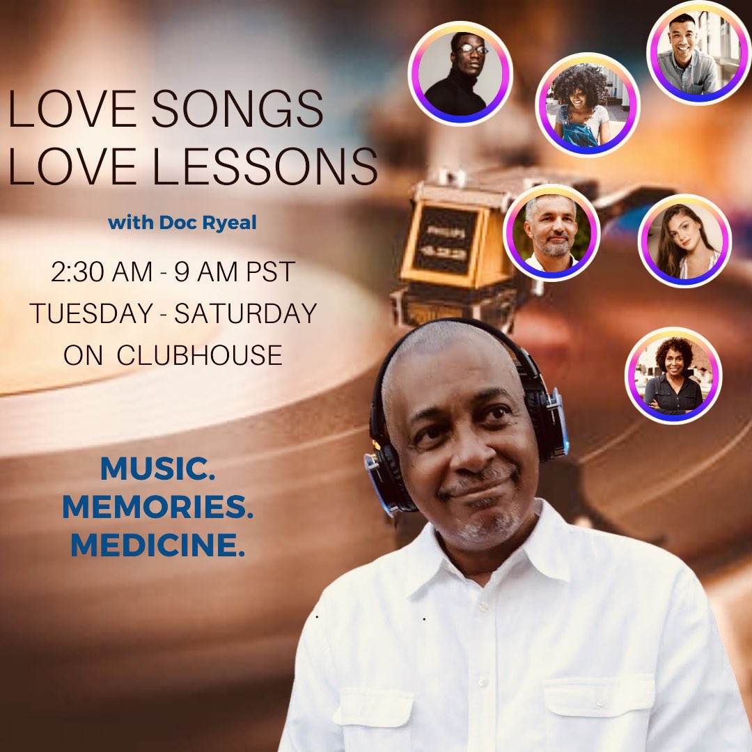 Join us today with; Wardell Potts Jr., Drummer, Songwriter, Producer, and owner of SOLAR Records Radio.

          Love Song Love Lessons 
2:30 AM Pacific Time on Clubhouse.