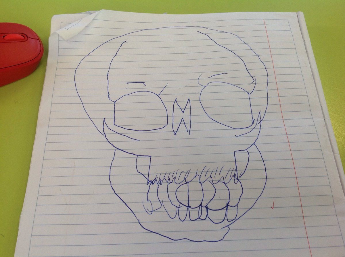 kereru_class's tweet photo. My  holographic skull https://t.co/hoUZm1LI9K