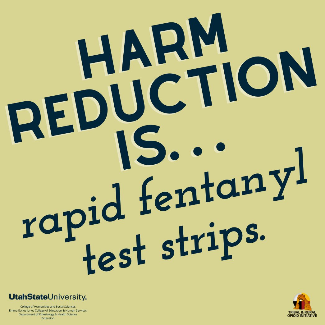 Debunkedpod's tweet photo. Most opioids bought on the street contain #fentanyl, &amp; it's increasingly being found in non-opioids like cocaine &amp; meth. Fentanyl test strips can alert people to the presence of fent in their supply. Utah Syringe Exchange Network offers free test strips! #harmreductionis https://t.co/Z04u6QN6Hd