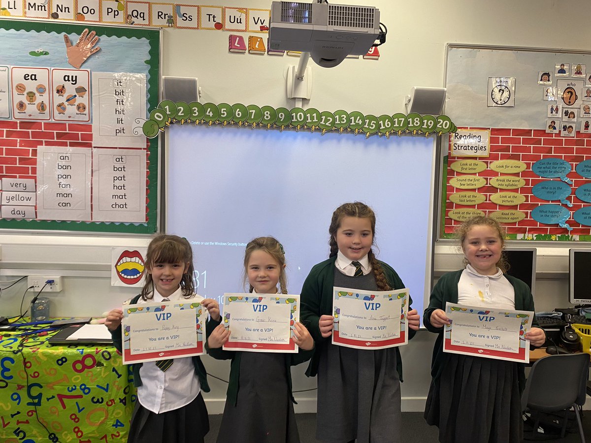 NicolsonMrs's tweet photo. A big well done to the Primary 2 VIPs over the last few weeks. You have blown me away 🏅@StPatsKilsyth https://t.co/J3ErrGokki