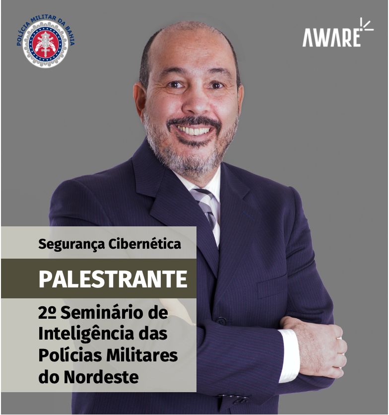 awarebrasil's tweet photo. "#Cibersegurança e a Contrainteligência”
Gen.(R1) Wilson Lauria, palestra nesta 6ª feira no 2º Seminário de Inteligência das PMs do NE, na Bahia.
Abordará "Defesa Ativa" como solução de desafios da #LGPD e novas ferramentas e condutas organizacionais.
#governança #BoardLevel https://t.co/T5QsVNMRYG