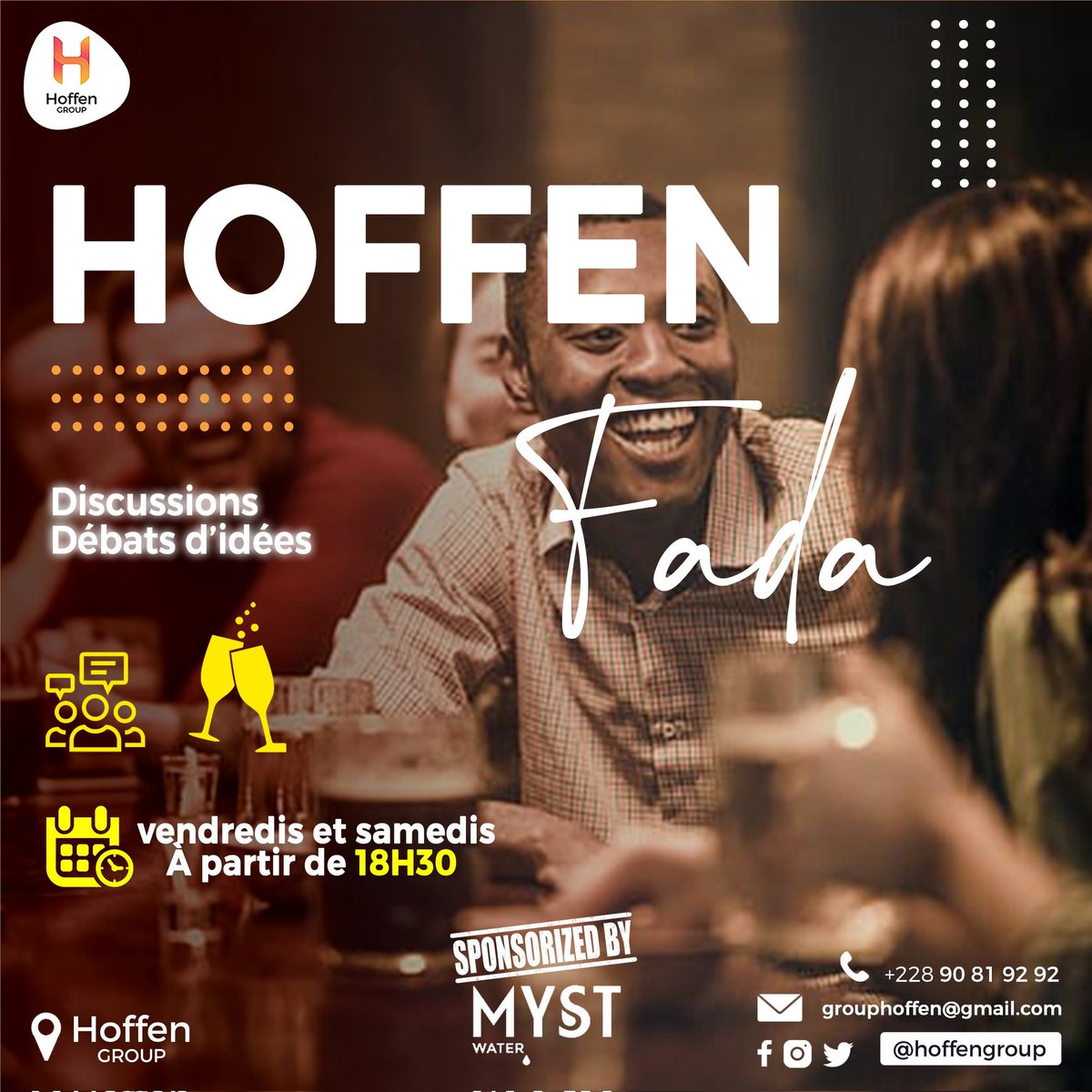 HoffenGroupe's tweet photo. Discuter, apprendre, partager et créer une famille dans une ambiance saine, enrichissante, et surtout gaie: c'est ça la fada.
Et si vous nous rejoigniez?
#hoffengroup #lafada #TgTwittos https://t.co/ffVsvXWQTC