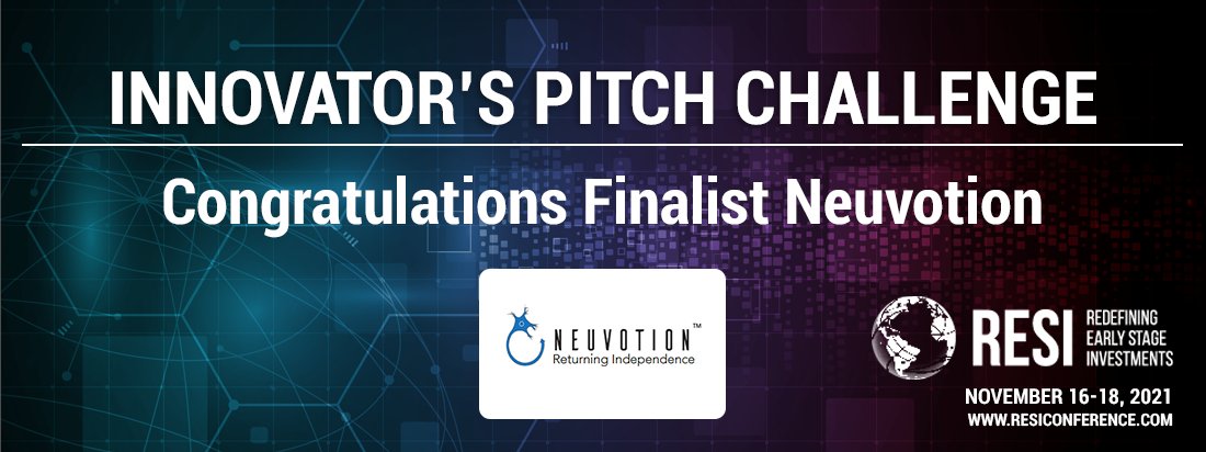 LSciNation's tweet photo. Congratulations Innovator’s Pitch Challenge finalist, @neuvotion! They’ll be pitching live to relevant #investor judges at #RESI November 16-18. Learn more here: https://t.co/130nG90BQy #lifescience #healthcare #partnering #startup #seed #seriesA #seriesB https://t.co/Ds0Lkrst77