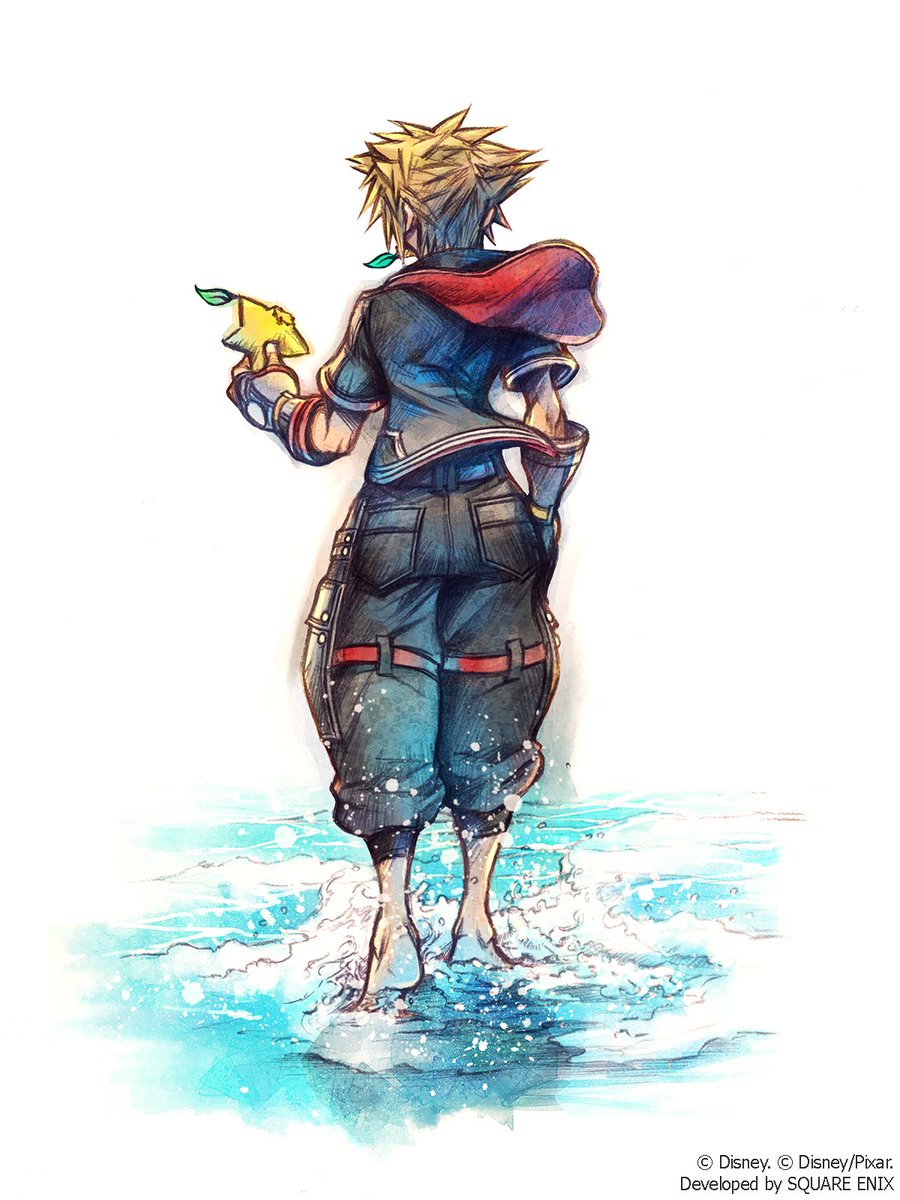CrazyNomura's tweet photo. We all share the same sky. One sky, one destiny. ❤ #KingdomHearts https://t.co/cd64ZuZRW5