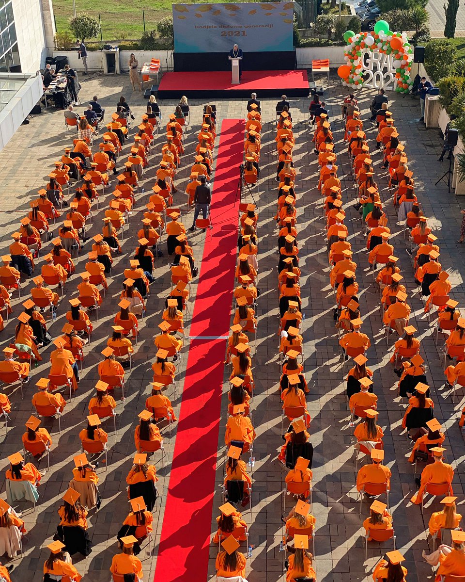 Svečana ceremonija dodjele diploma generaciji #2021 🧡11.11.