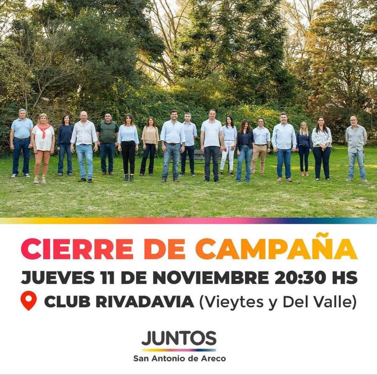 rattofranc's tweet photo. Todos invitados esta noche al Rivadavia!!! 
@NanoPereaSADA @MiguelAmadeoh @NelaPazzaglia @CarinaLescano @NataliaRoca19 @LeonardoHein1 @betiana_hollman @santilevantini @myriamsolja @oscarcachinovie @ClauDeLellis @Alejandraalo23 @Pro_Areco @UCR_Areco @ArecoViva @JuntosAreco https://t.co/yY7Cum5qQ0