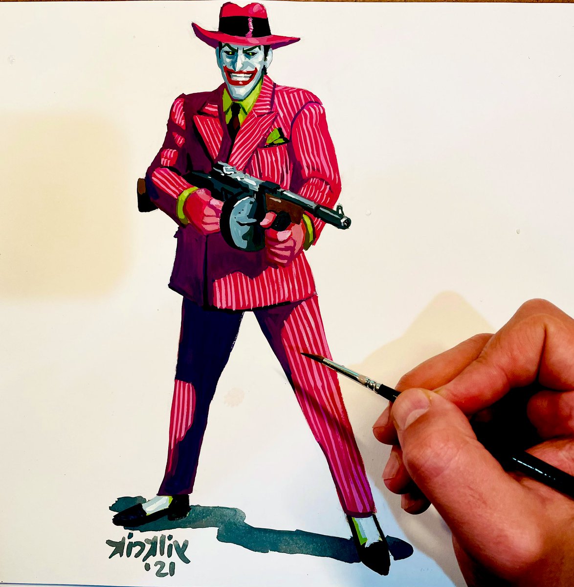 Gangster #joker. #dccomics