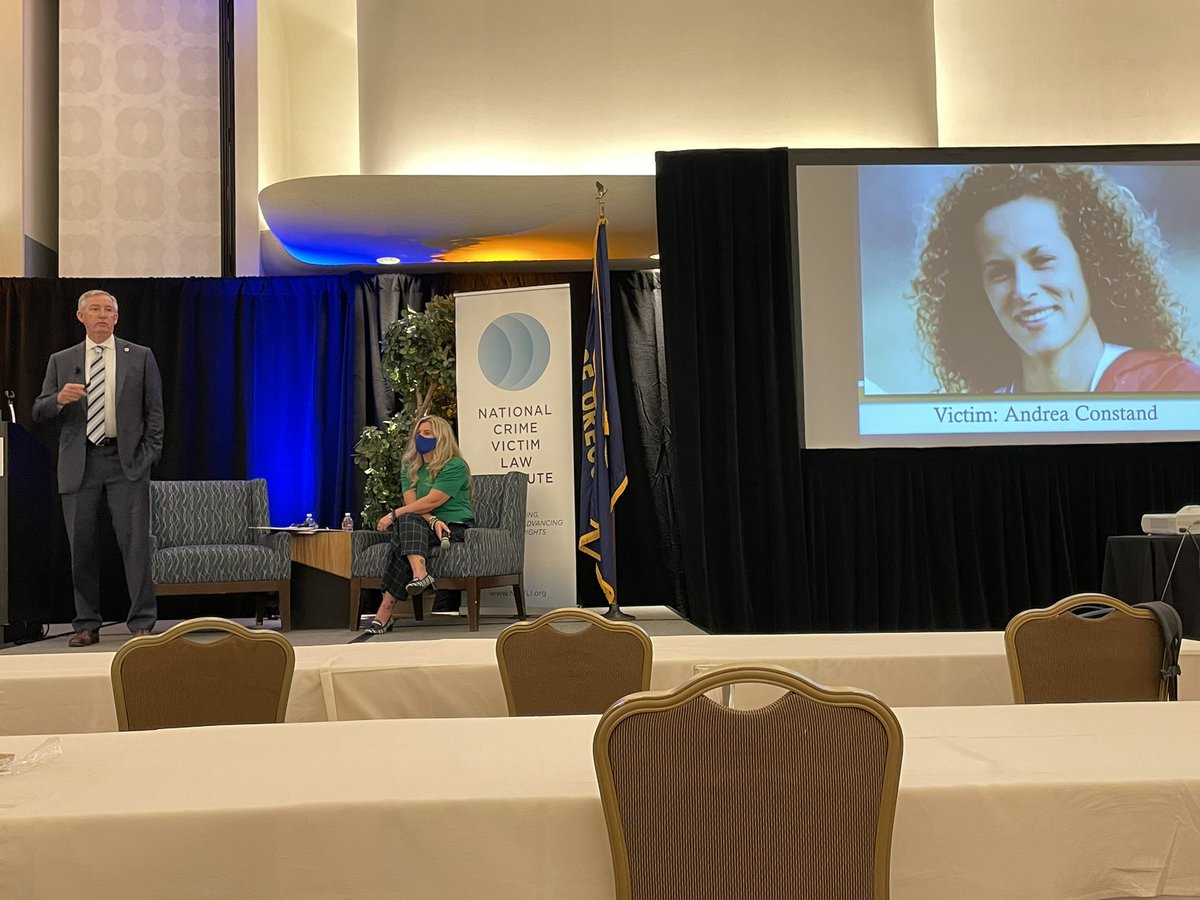 etofte's tweet photo. (1/3) Excellent lunch plenary @NCVLI #VictimLawConference w/ DA Kevin Steele. Talked about addressing the myths jurors hold about sexual violence. #StopSexualViolence #SupportSurvivors #preventionEducation #VictimAdvocacy #NCVLI @NCVLI @JenniferRStorm https://t.co/8UYYHPszWq