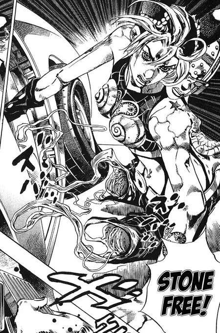 ⚠️Jojos part 6 Spoiler ⚠️

November 11, 2002, JoJo's Stone Ocean Manga Chapter 137 "Heavy Weather, Part 13" was released! 

⚠️Jojos part 6 Spoiler ⚠️ 
