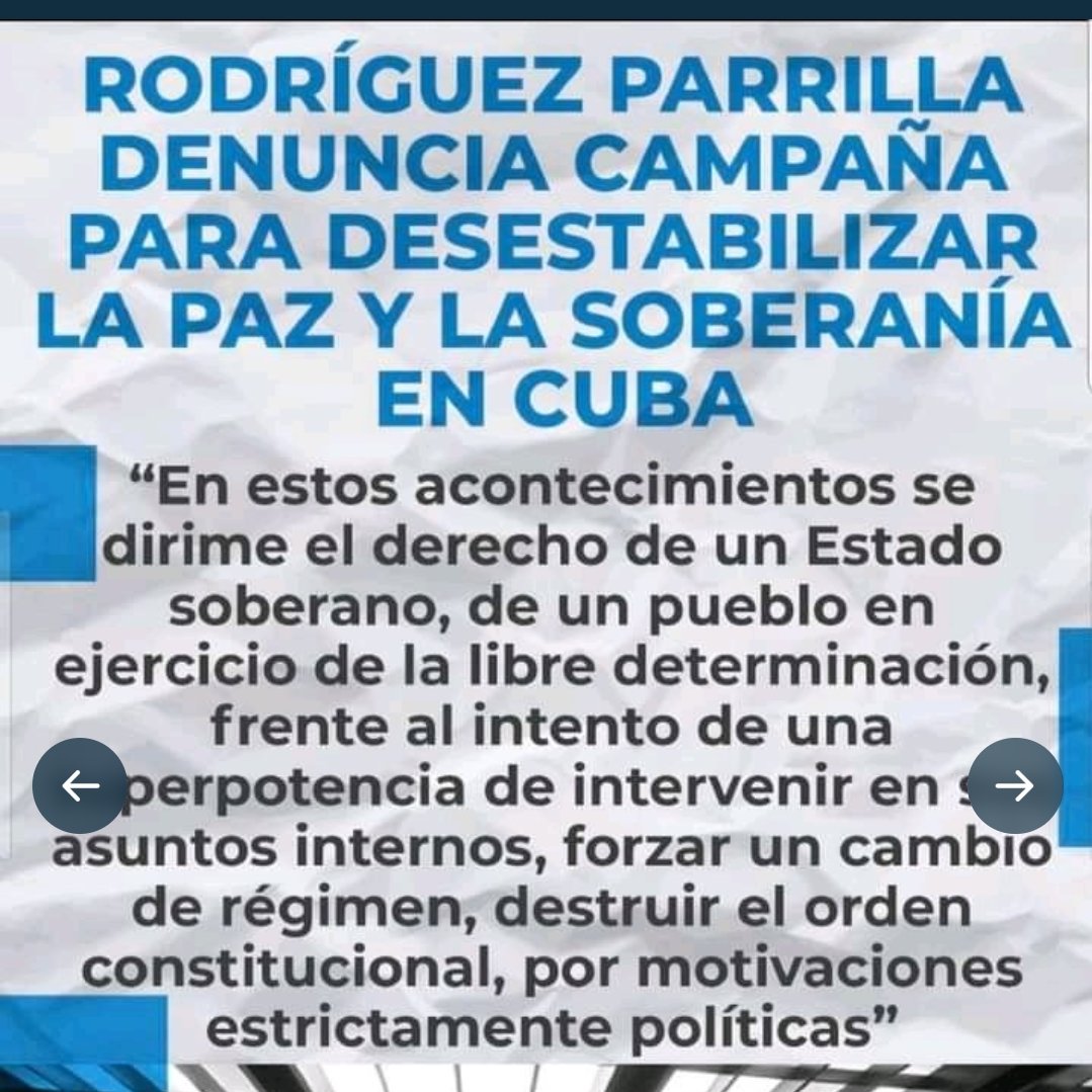 JovenClubSSP's tweet photo. El gobierno de Estados Unidos no logrará su propósito de desalentar al pueblo cubano. Las campañas que promueven y sus lacayos, fracasaran ante la unidad de los cubanos que cada día hacemos Revolución.
#LaRazonEsNuestroEscudo
#CubaViveYRenace
#CubaBandera de Cuba https://t.co/J0QTXt62ns