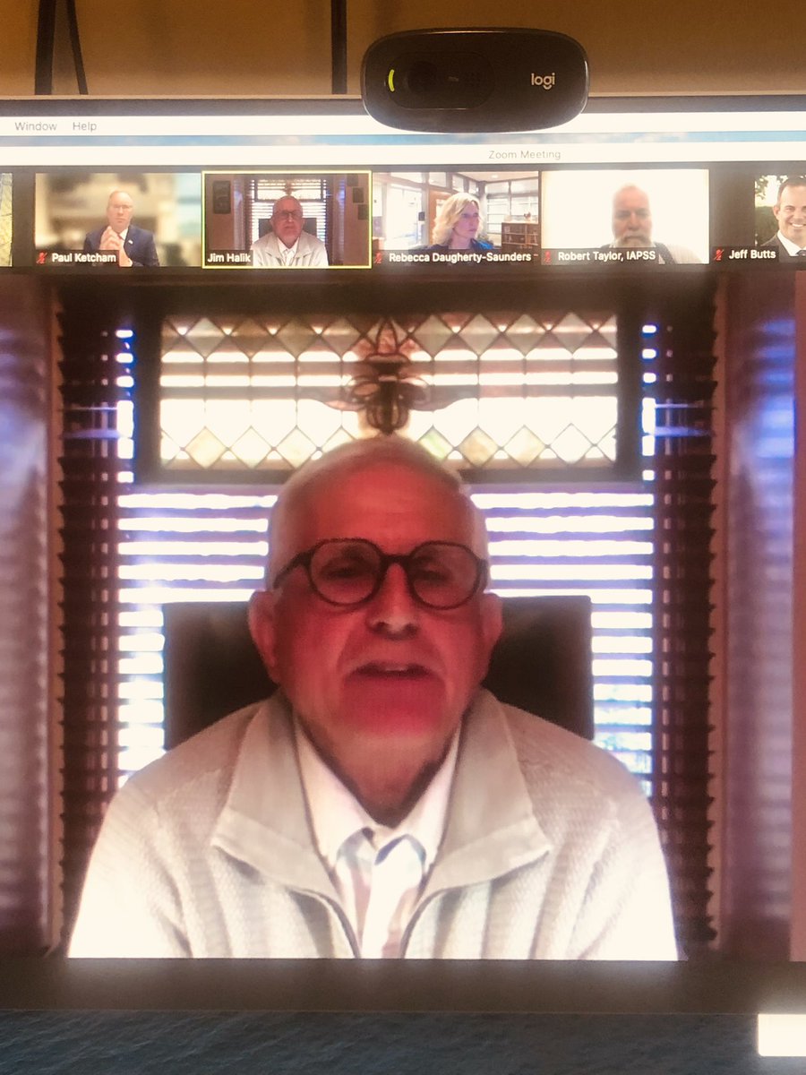 The Indiana Aspiring Superintendent Academy IASA, cohort 1, meets with Dr. Jim Halik on Fostering School Board Relations—very timely topic.   <a href="/IAPSS_ORG/">IAPSS</a> <a href="/DrT_IAPSS/">Bob Taylor</a> <a href="/CoopmanJohn/">John Coopman</a> <a href="/ButlerCOE/">Butler COE</a> <a href="/AASAHQ/">AASA</a> @Compass_Keynote