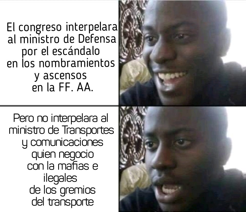 OmarArzapalo's tweet image. @CapitalAmigos @galdosoficial 
@congresoperu @ATU_GobPeru  @sutranperu @ChinoyAdolfo @alfredgalvez 
#Congresomafioso
#MafiaDelTransporte
Sí Castillo está en nada este congreso está peor