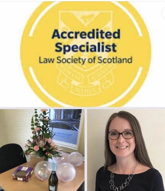 We are delighted to announce that, Donna Elsby, has been accredited by <a href="/Lawscot/">Law Society Scotland</a> this week as a specialist in the area of Family Law. We hope this will reassure clients to trust us with their sensitive Family Law matters. 

gallowayandelsby.co.uk