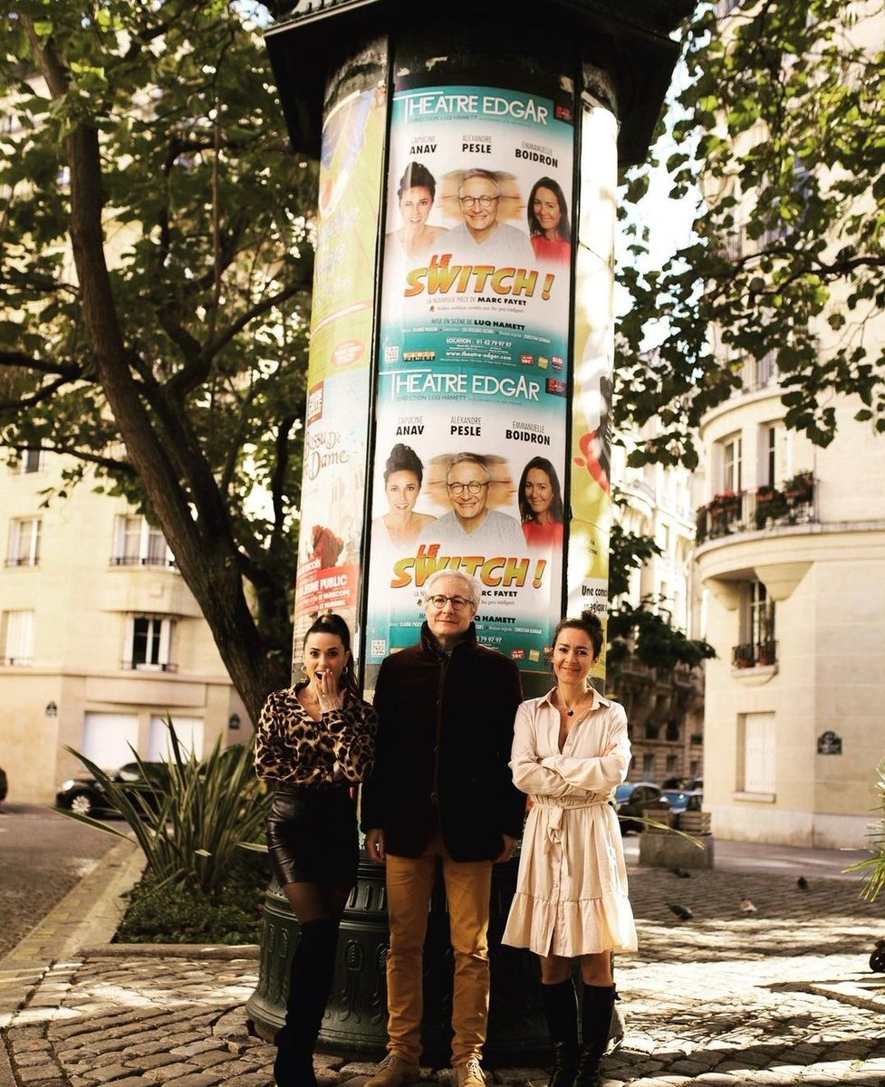 FCOCapucineAnav's tweet photo. Si vous êtes de Paris ou de passage dans la capitale, réservez vous une soirée au théâtre Edgar et aller voir Le Switch avec @CapucineAnav , Emmanuelle Boisdron et Alexandre Pesle 🎭
#Capucine #LeSwitch #Comedie #theatre https://t.co/LMqZXQ4SbV