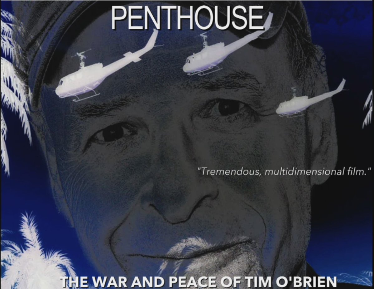 We made it to <a href="/penthouse/">Penthouse</a>! We all know the words are the best part. We couldn’t be more delighted that <a href="/MattGallagher0/">mattgallagher0</a>  -  great writer, veteran, and important voice of today’s wars saw so much in our film.  #VeteransDay 
penthousemagazine.com/tim-obrien/