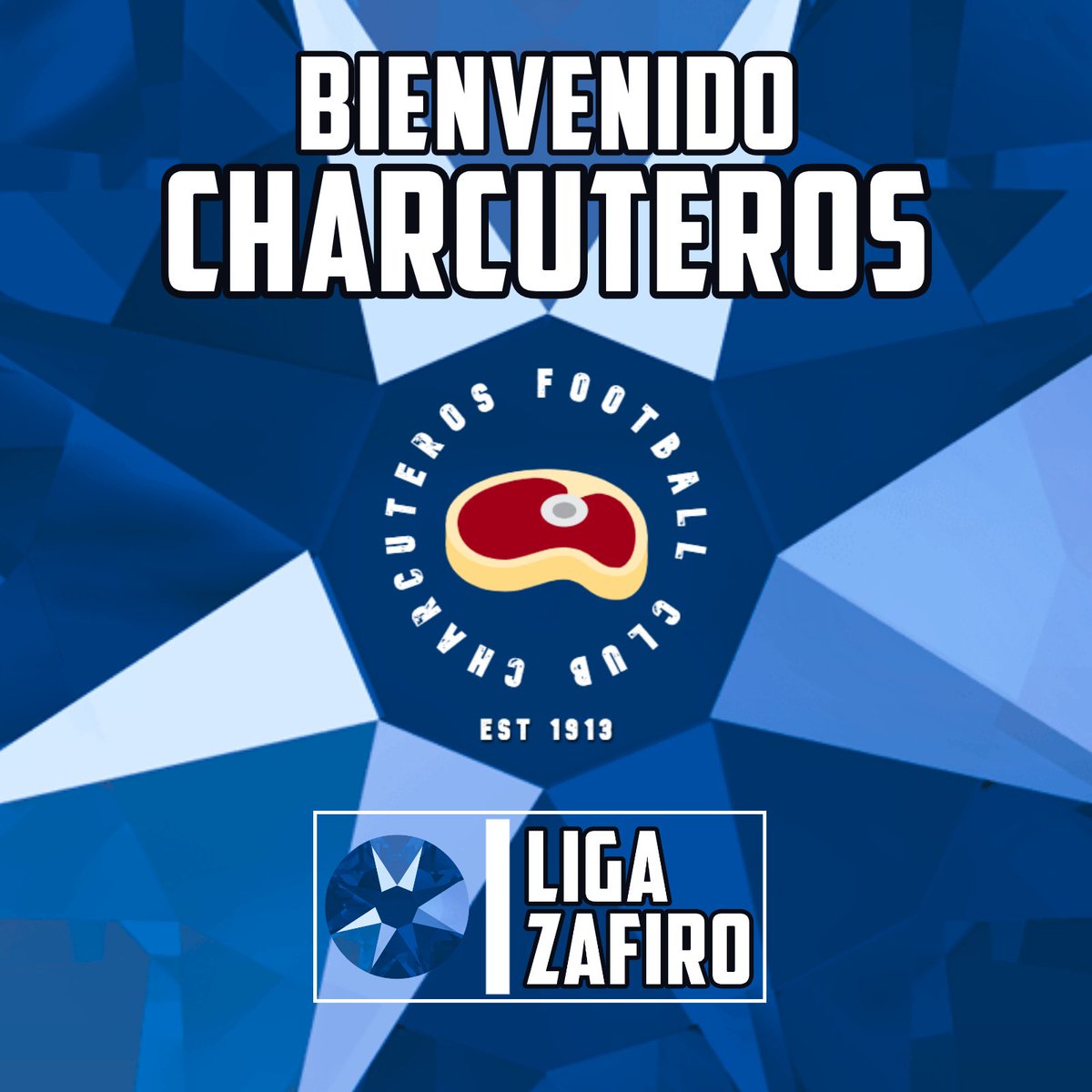 𝐖𝐄𝐋𝐂𝐎𝐌𝐄 🥩

<a href="/CharcuterosFCC/">Charcuteros FC🥩</a> septimo club confirmado para la primera edición de la #LigaZafiro.