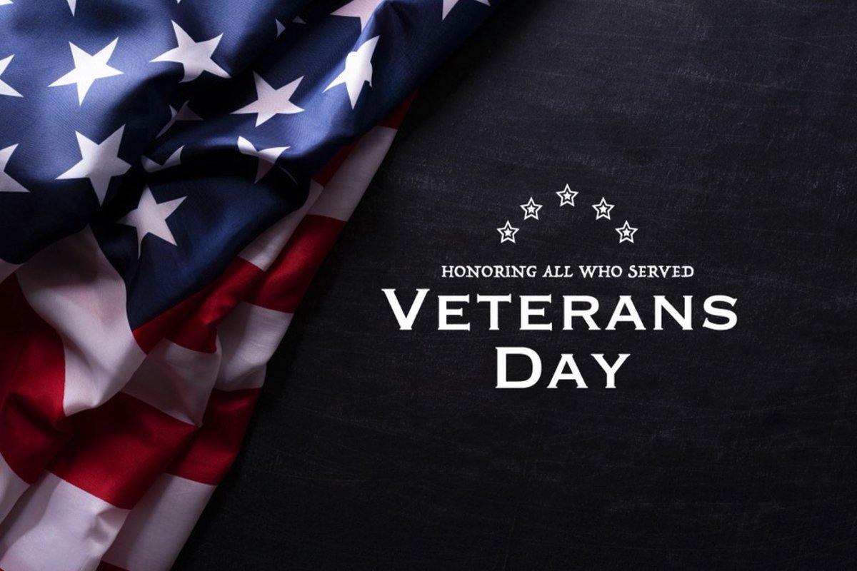 We extend our gratitude and unwavering appreciation to our #Veterans We are indebted for your commitment to our freedom. #HappyVeteransDay
