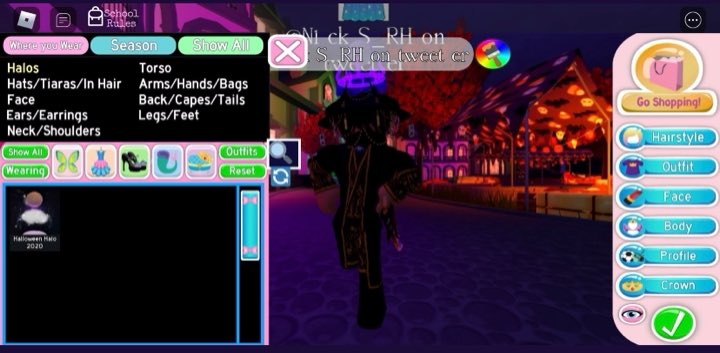 hobmelody's tweet photo. SPEED HALLOWEEN HALO 2020 GW 🌙

JUST FOLLOW ME AND @N1ckS_RH WITH NOTIFS ☁️

LIKE AND RETWEET 🖤👻 https://t.co/TTPyBEttAR