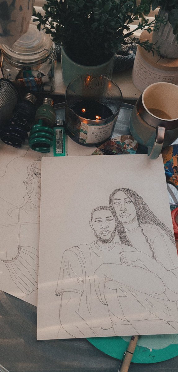 ARcreative96's tweet photo. Finished this painting today 👌🏾🎨 https://t.co/7eHlMnE1JL