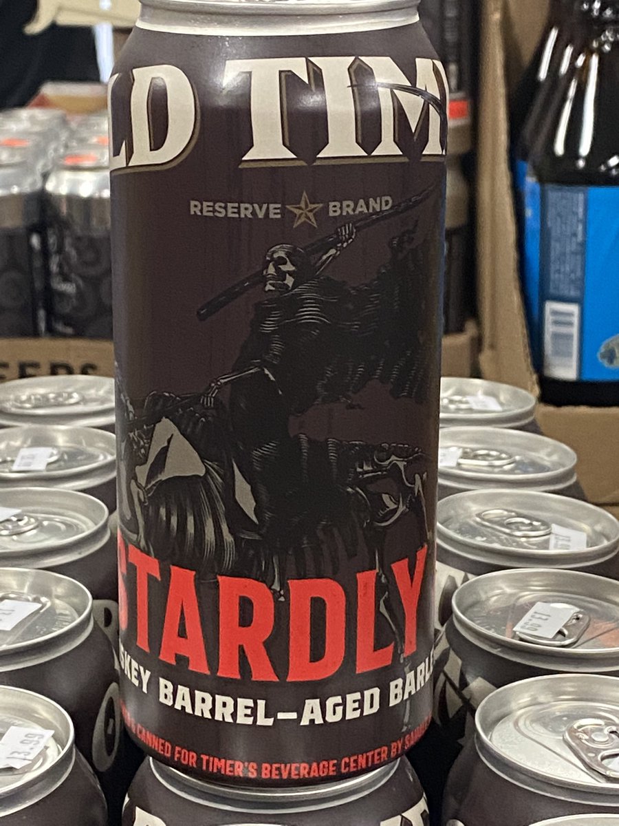 TimersBevCenter's tweet photo. Stop in and check out our newest Old Timer from @sahalebeer ‘Dastardley Oak’. A Whiskey Barleywine aged in one of our @JJSpirits Single Barrel store pick barrels. #ThirstyThursdays #CraftBeer https://t.co/GI3JcdtIGr