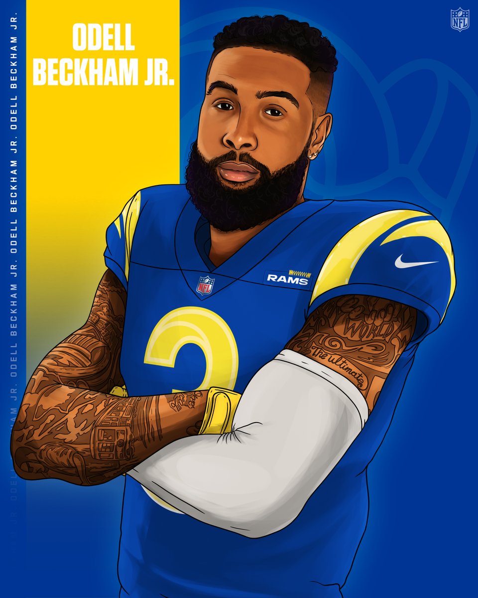 NFL's tweet photo. OBJ ➡️ LA

@obj | @RamsNFL https://t.co/2wtfm5CntI