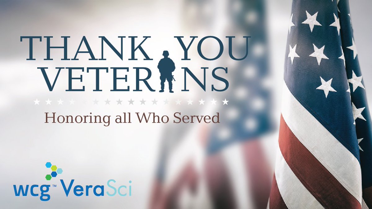 _VeraSci's tweet photo. Happy Veteran’s Day! Today we honor the brave men and women of our nation’s armed forces. Thank you for your service. #veteransday https://t.co/zVlbBltHo7