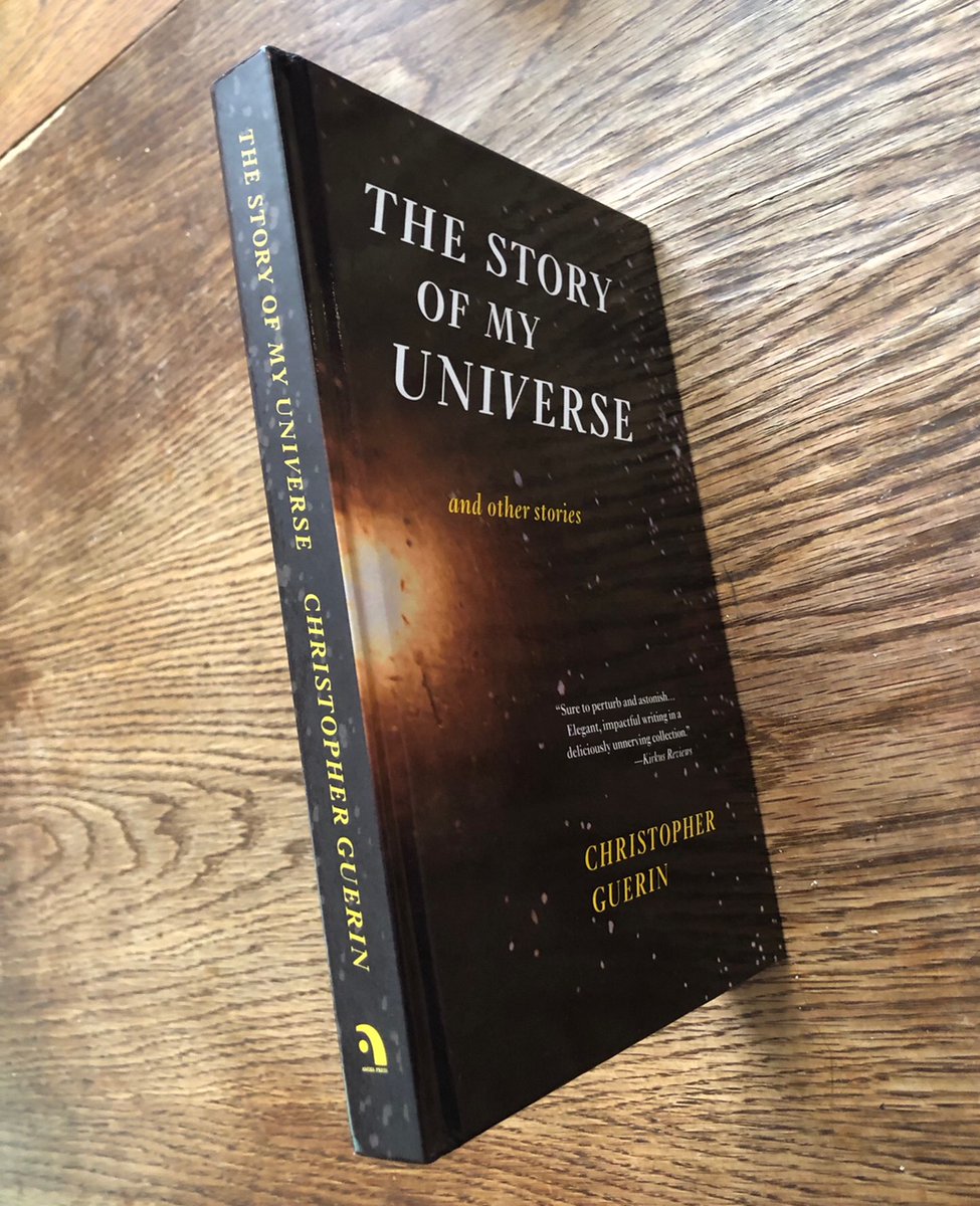 Now in hardcover! The Story of My Universe and other stories by Christopher Guerin! amazon.com/Story-My-Unive…