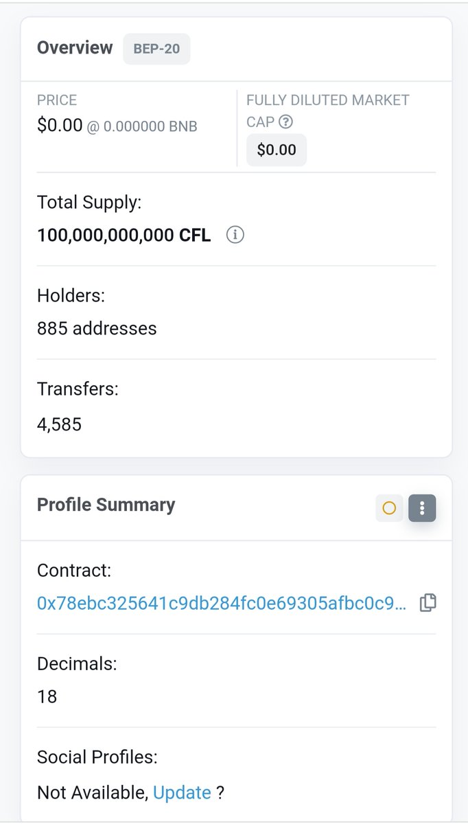 MetaKing69's tweet photo. 🔥BOOOM🔥

👑  #CryptoFantasyLeague $CFL
🐦  @CFLToken
📱  https://t.co/DkHGwX90Dm
🌍  https://t.co/D4TgVvOUiR 

➡️  REALLY EARLY 🤯❤️🤑‼️
 📉https://t.co/0W2c5Czf58

✅ CFL APP
✅ CMC&amp;CG SOON  
✅ 680K LOW MC‼️ 
✅ 10000x possible⁉️
✅  3% BNB REWARDS 
#Crypto #CryptoGems 
DYOR https://t.co/aEeVuEFYoj