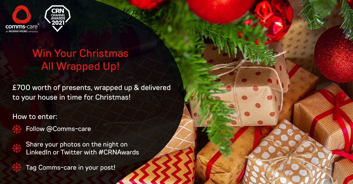 Keep your photos coming! 📸 Share the snaps of your night at the <a href="/CRN_UK/">CRN UK</a> Channel Awards, follow &amp; tag <a href="/CommsCare/">Comms-care</a> with #CRNawards for your chance to win your Christmas gift list, wrapped up &amp; delivered to your door for Christmas!