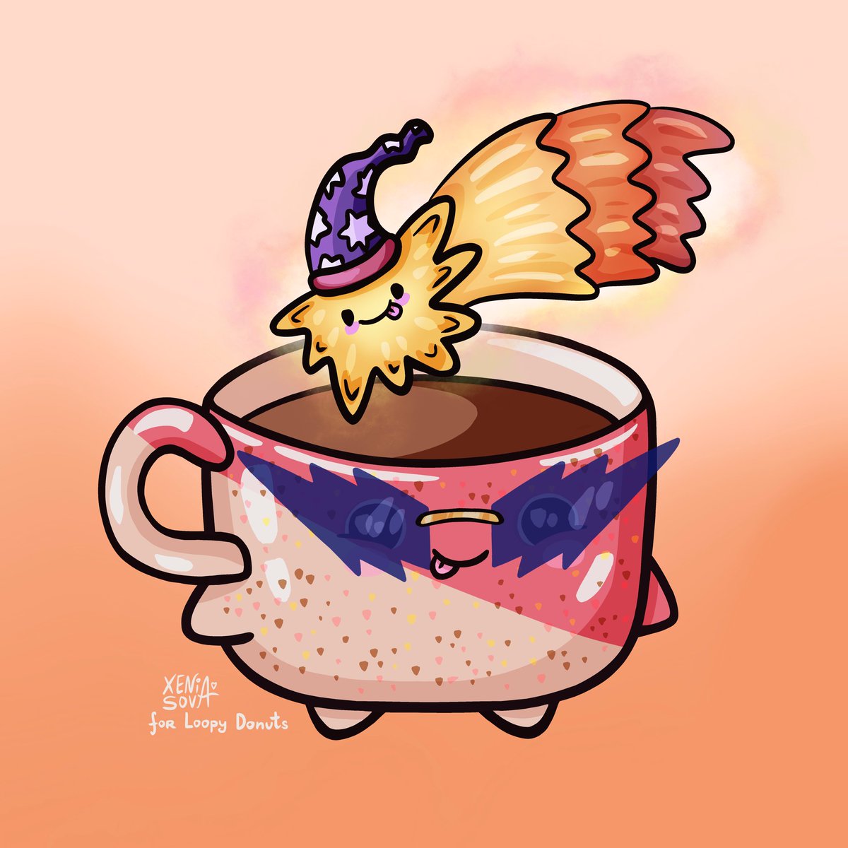 Sovacado's tweet photo. Almost done drawing the collection🙌
10K Loopy Cups will be available for Free for Donuts holders &amp; another 10K will be out of sale for everyone BUT only for few days!����
So it’s definitely an exclusive addition✨

#nftart #digitalart #digitalillustration
#NFTcommunitiy #NFT #art https://t.co/v4cq565K2E