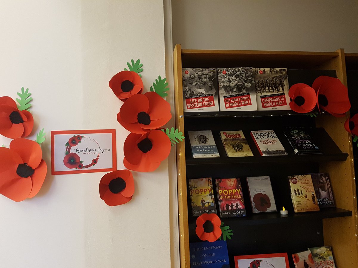 LibraryHbs's tweet image. Remembrance Day @LibraryHbs #LestWeForget