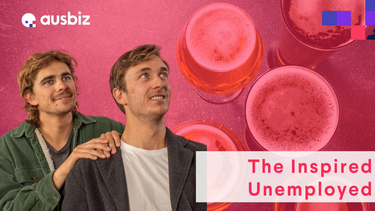 ausbiztv's tweet photo. Inspiring special guests on todays #StartUpDaily, from Tradies to Influencers to Business owners The Inspired Unemployed are on to talk about their new refreshing venture BetterBeer๐ป
we'll will be speaking to the young Australian entrepreneurs 2.30pm on https://t.co/gllBj1WXRC https://t.co/6TMxkrTJUu