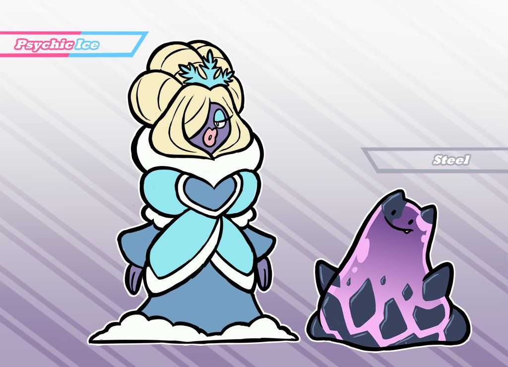 Garu (Commissions Open) on X: Another Fakemon from the dead project, this  time it is the evolution of Jynx and Ditto. #Jynx #Fakemon #Pokemon  #Fakepokemon  / X