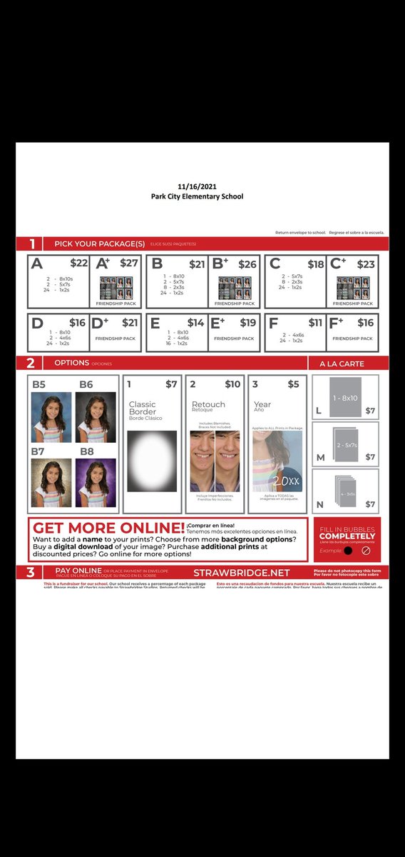 School picture retakes and pictures for those who were absent on the original date will be on Tuesday, November 16.  If you have any questions, please contact the school.