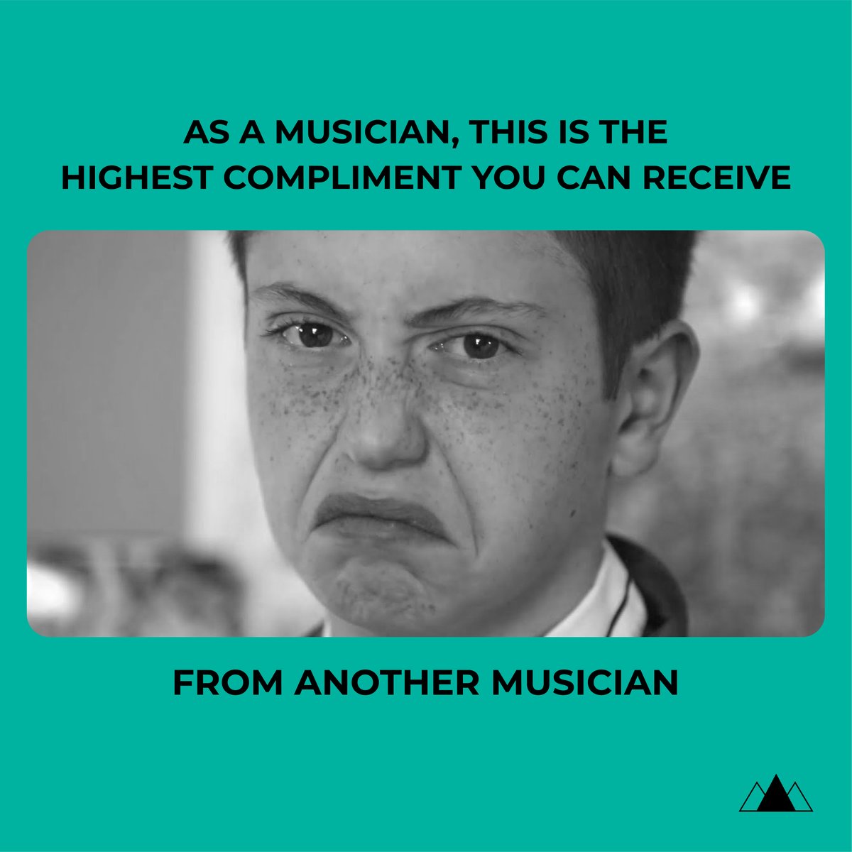 Don't forget to compliment a fellow musician!  😎 🎶

#musicmeme #musicbusiness #musictech #musicmanagement