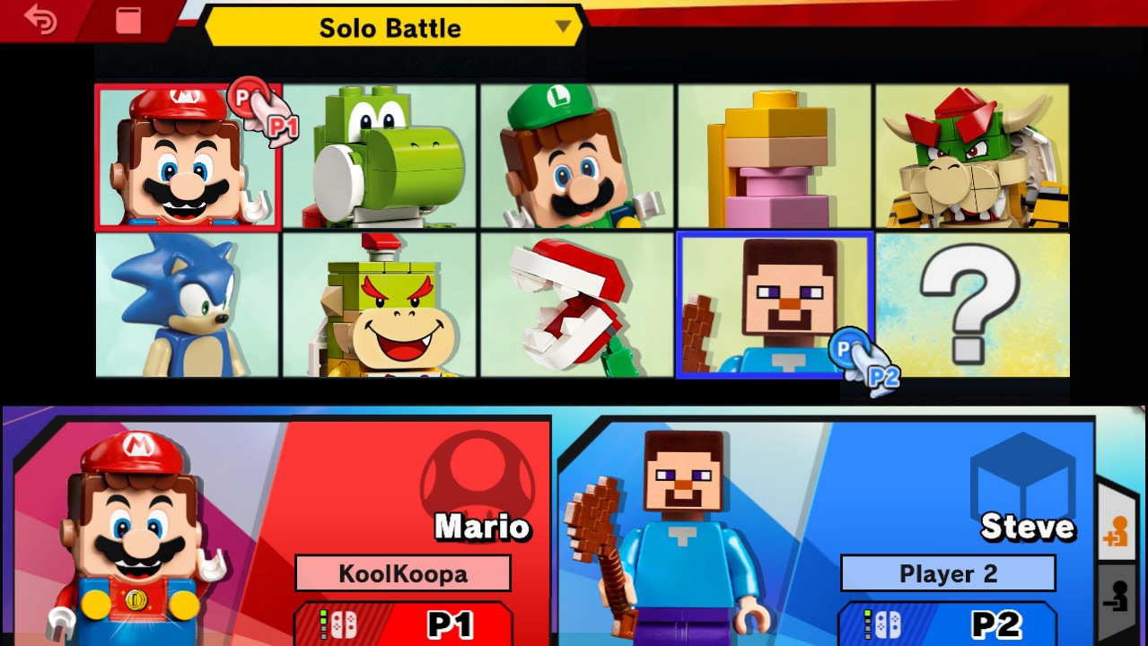 Lego mario smash hot sale